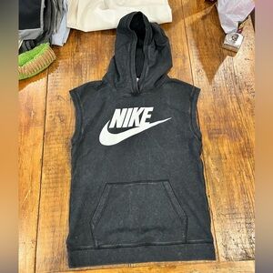 Men’s small Nike sleeveless sweatshirt hoodie